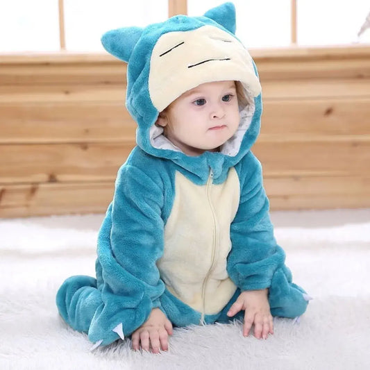 Snorlax Baby Jumpsuit – Unisex Outfit