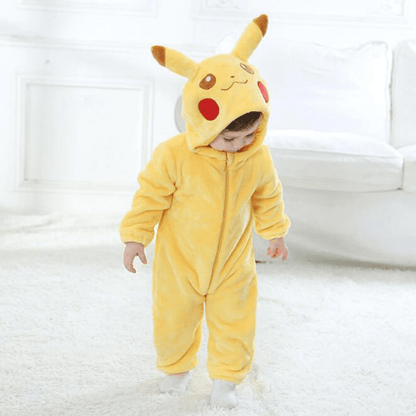Pikachu Baby Jumpsuit – Unisex Outfit