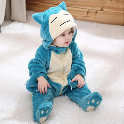 Snorlax Baby Jumpsuit – Unisex Outfit
