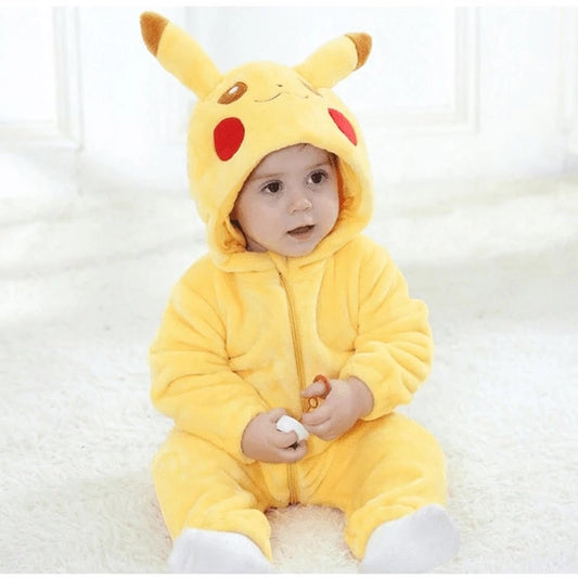 Pikachu Baby Jumpsuit – Unisex Outfit
