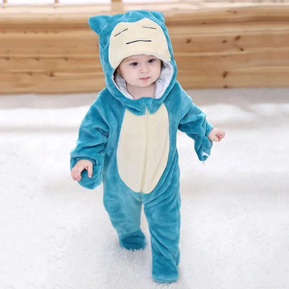 Snorlax Baby Jumpsuit – Unisex Outfit