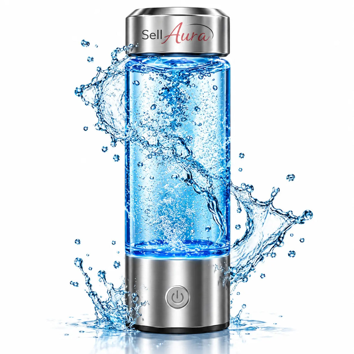 SellAura™ Hydrogen Water Bottle – Boost Wellness with Every Sip