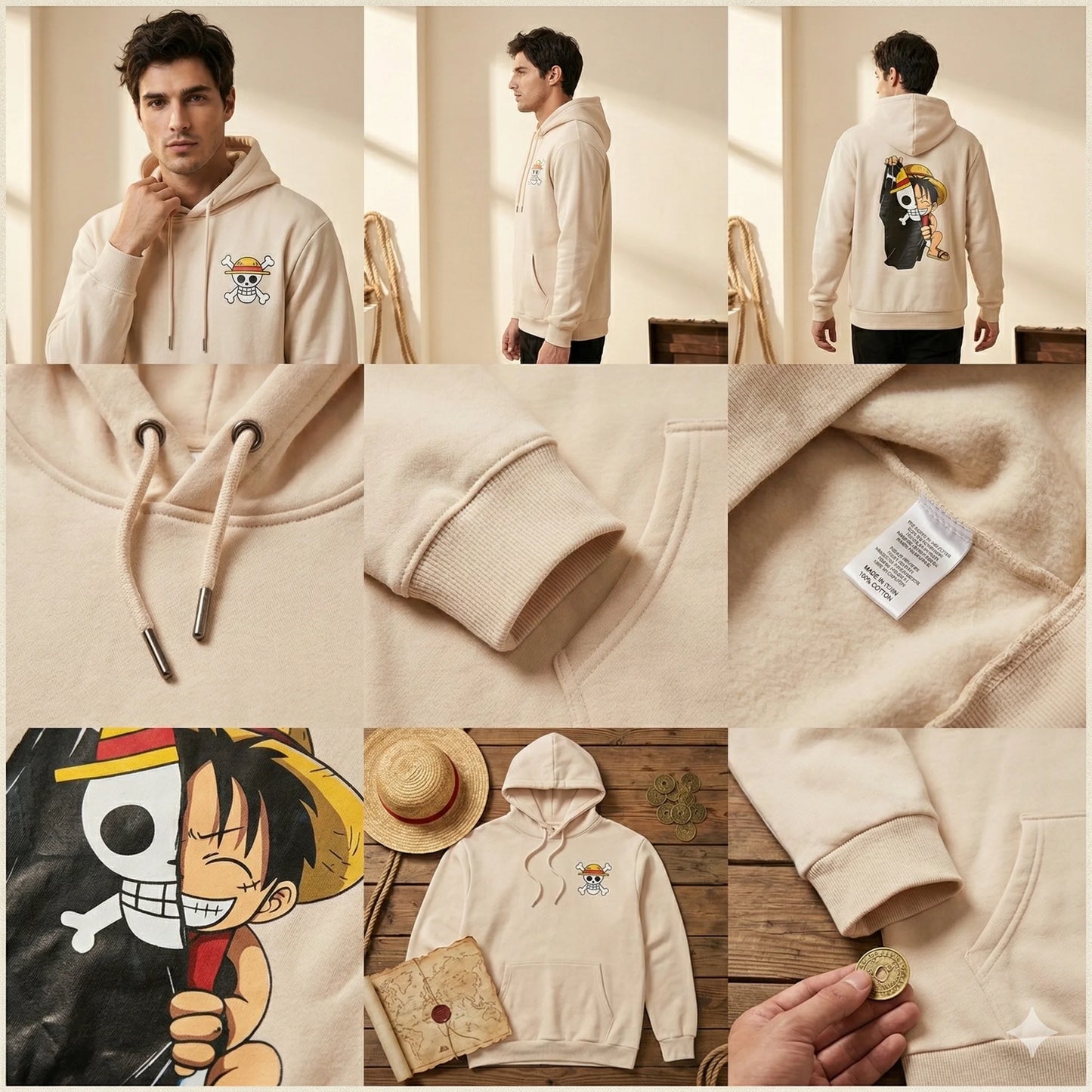 One Piece Hoodie - Monkey D. Luffy