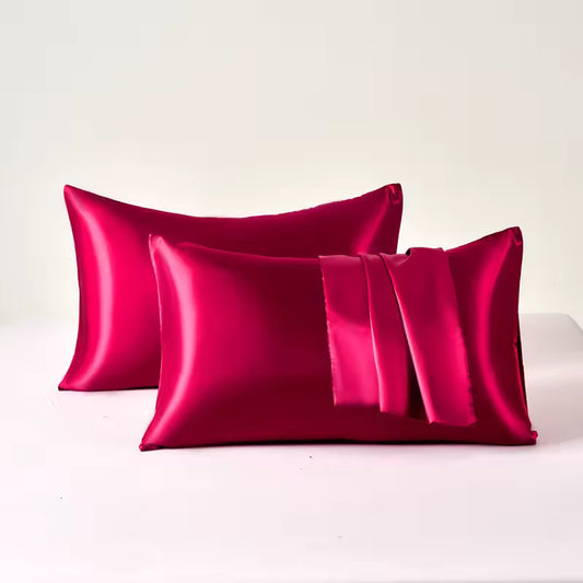 2pcs Satin Pillowcase