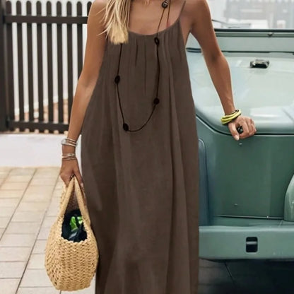 Backless Lace-Up Slip Dress – Women's Holiday & Beach Dress