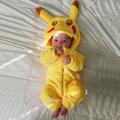 Pikachu Baby Jumpsuit – Unisex Outfit